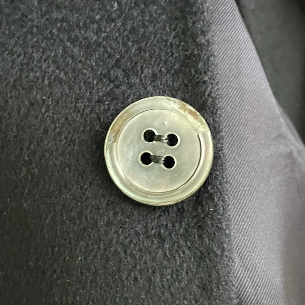 CANALI 100% CASHMERE BLACK 2 BTN SINGLE BREASTED JACKET  54L ITALY